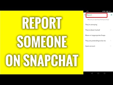 Video: Cum raportezi ceva la Snapchat?