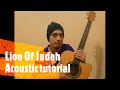 Lion Of Judah (Korean Version) Acoustic Tutorial