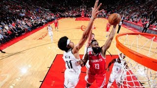 James Harden Gets Mad After Nets Ruin 58 Point Game - Rockets Chokes! (Rockets vs Nets)