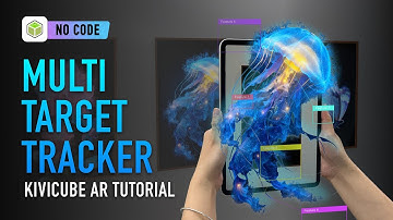 2MIN Tutorial | Build an Interactive AR Gallery with Kivicube | Multi-Image WebAR #augmentedreality