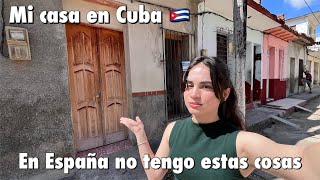 Así son las Casas de Cuba 🇨🇺. Diferencias de mi casa en Cuba y mi casa en España…