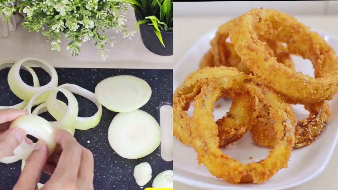 Easy Onion Ring By Khairulaming | Resepi - Youtube