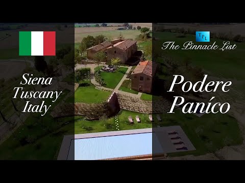 Luxury Villa | Podere Paníco Estate | Monteroni d'Arbia, Siena, Tuscany, Italy 🇮🇹