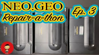 SNK Neo Geo Repair-a-thon Ep. 3 - Distorted Graphics - Retro Console Restoration