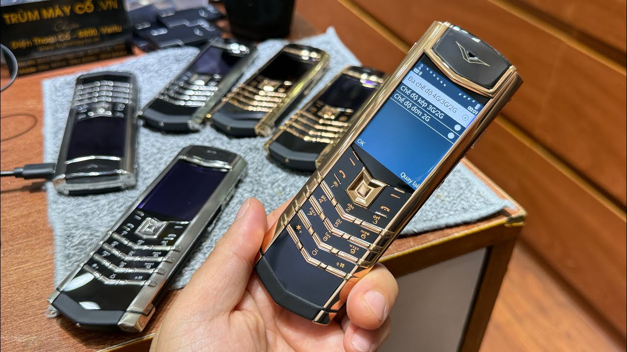 Bán Điện Thoại Vertu Signature V 4G Fake 1 1 tại tphcm .