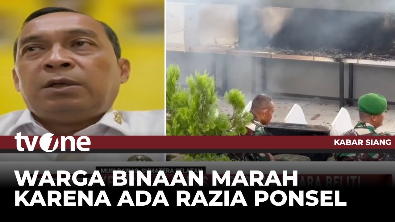 Kronologi Kerusuhan di Lapas Narkotika Muara Beliti | Kabar Siang tvOne