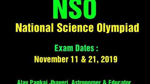 NSO Class 5 Syllabus