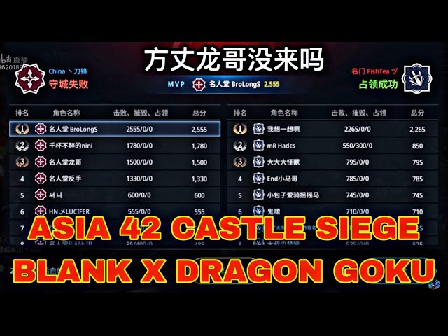 MIR4-BLANK AND DRAGON GOKU ARRIVED IN ASIA 42 FOR CASTLE SIEGE  AGAINST BAOZI AND BUTCHER class=