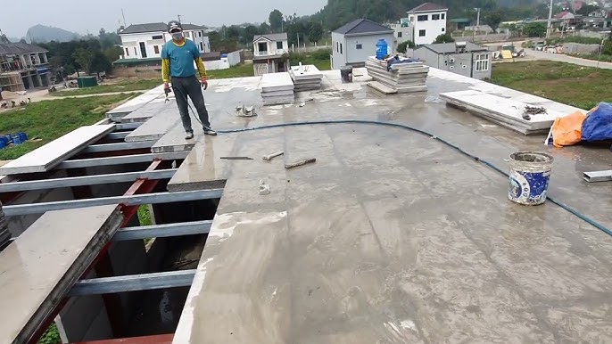 Tấm sàn bê tông siêu nhẹ eps-sàn lắp ghép tấm bê tông nhẹ licowall-bê tông  nhẹ-0982512958 - YouTube