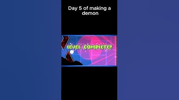 Day 5 of making a GD demon #trending #geometrydash #shorts