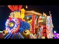 【4K】 TDL エレクトリカルパレード・ドリームライツ 2019／Electrical Parade Dreamlights 2019 ※クリスマスVer.【11/17 ５号橋をトゥモテラ側より】