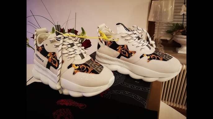 Versace Chain Reaction Sneaker Review + On Feet Review 