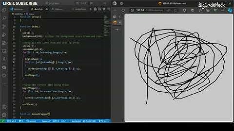 Build a Simple Drawing App with p5.js | Mouse Drawing Tutorial