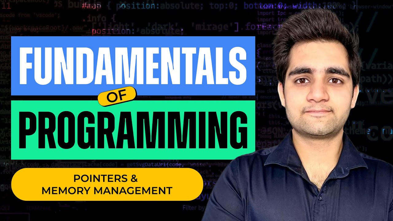 Fundamentals of Programming - Pointers and Memory Management - YouTube