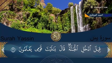 قراءة عراقية للشيخ احمد العيثاوي ( سورة يس)