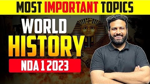 Highest Weightage Topic For NDA History 2023 | Most Important Topic For NDA 2023- Learn With Sumit