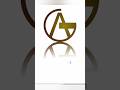 GA logo Design. #logo #logodesign #corel