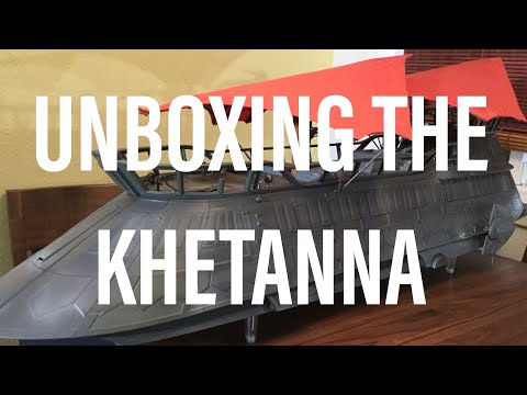 Unboxing the Khetanna: Jabba’s Sail Barge in Star Wars by Haslab