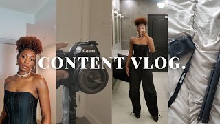 Content Creator Vlog | Filming Tik Tok Vlogs, YouTube Videos, and Editing Content