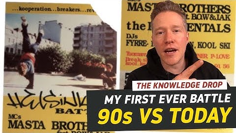 The Difference Between Breaking in the 90s vs Today // THE KNOWLEDGE DROP | BBOY DOJO