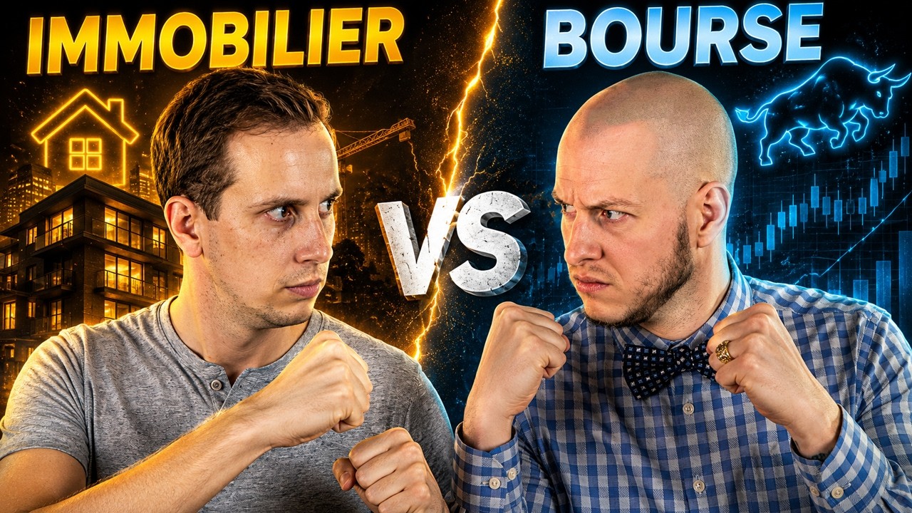 IMMOBILIER vs BOURSE : Le grand débat avec Mikael Wolf