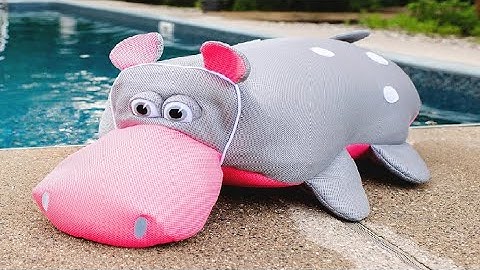 Big Joe Pool Petz Animal Pool Toy Float, Quick Draining Fabric  Review