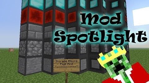 Mod Spotlight - Storage Blocks Plus V0.1.2 - MC 1.6.2