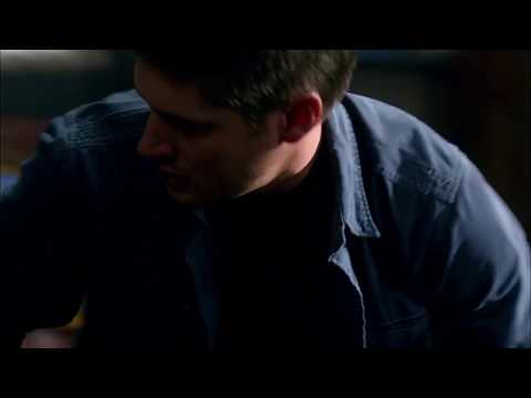 Supernatural | Dean cleans Sam's wound | S7E02 | Logoless