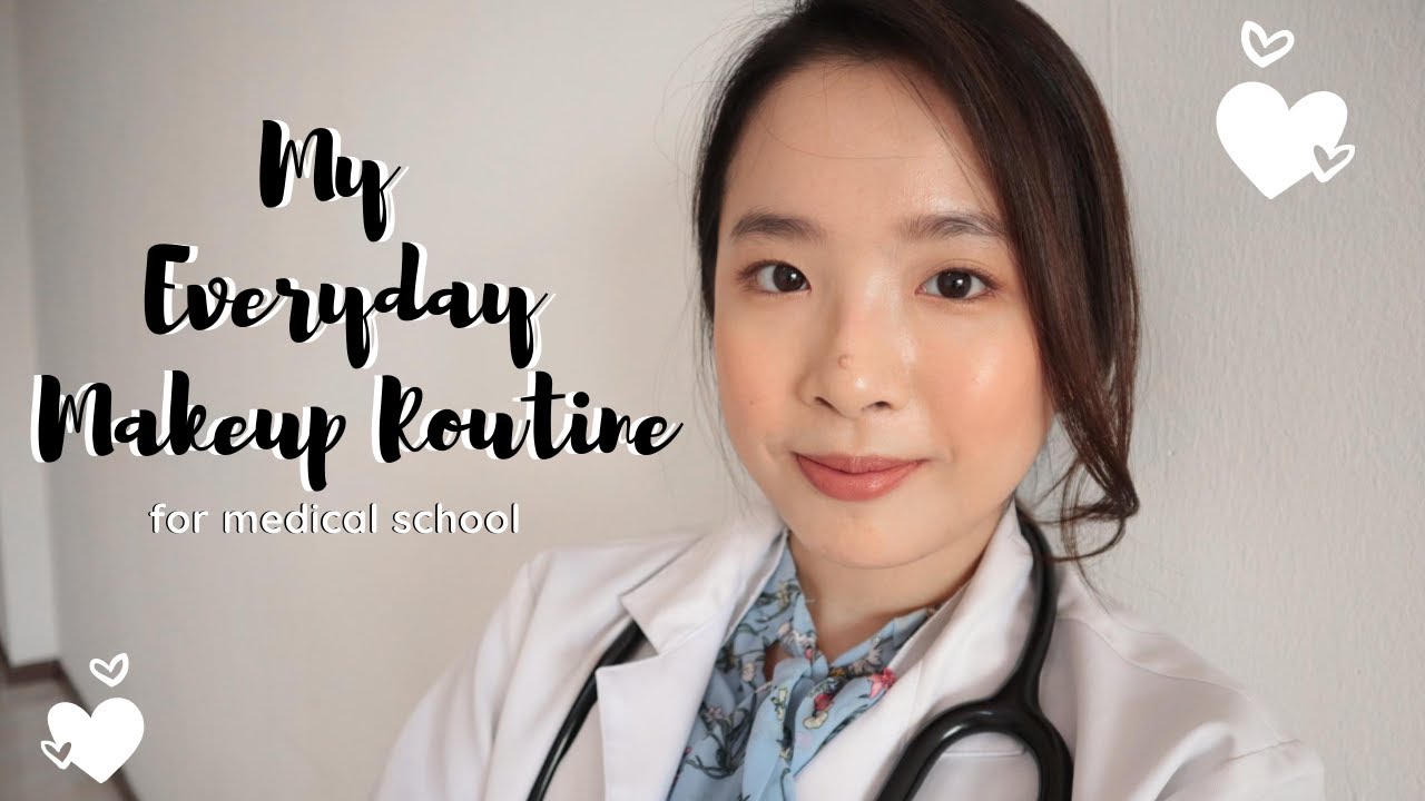 My Easy Makeup Routine | Medical School Makeup | Glowy & Natural -
