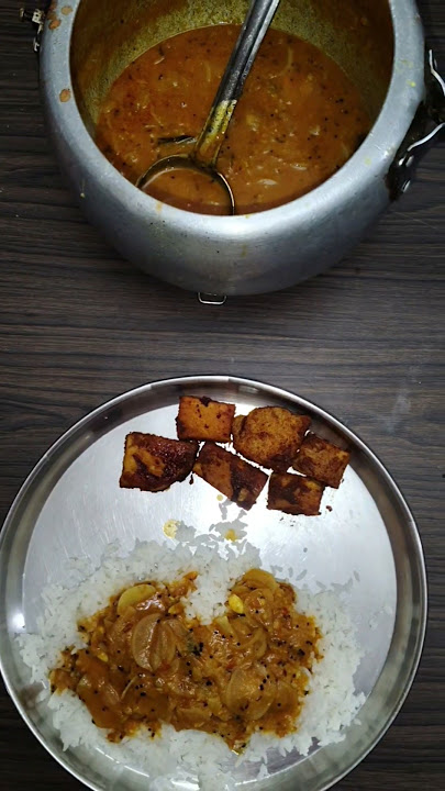 🥵😯🔥Shocking Spicy Cravings Mesmerized with 😋🥵😋🌶️Spicy Raddish Sambhar & Yam Fry #shorts #trending