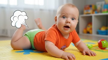 Hilarious Baby Fart Moments 😂 | Funny Baby Videos Compilation!