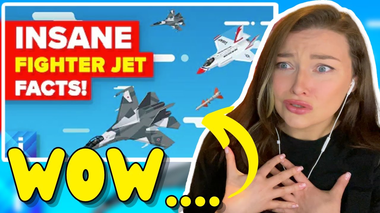 New Zealand Girl Reacts to 50 Insane Fighter Jets Facts That Will Shock ...