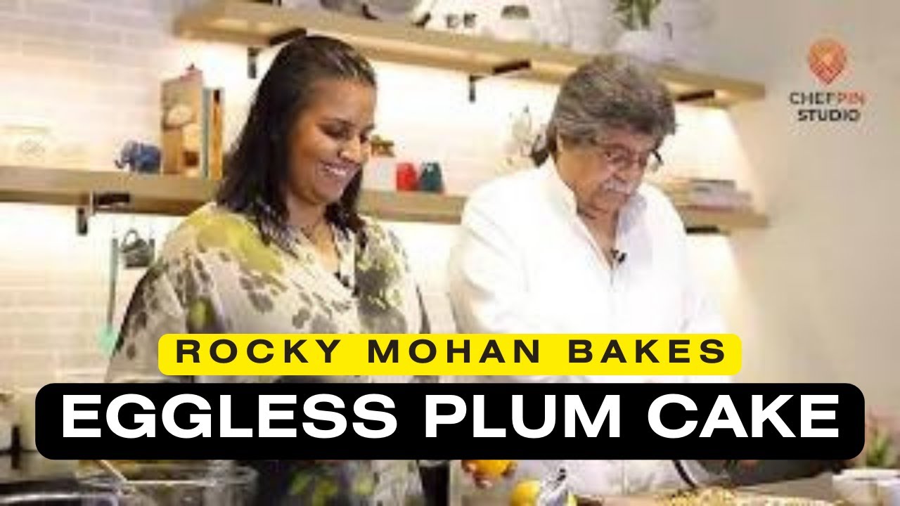 Cooking with Rocky Mohan - Eggless Plum Cake (feat. @rj.discovers ...