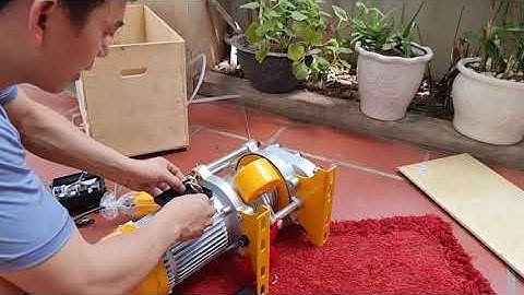 hướng dẫn lắp điều khiển từ xa cho tời mặt đất (tời nhanh)