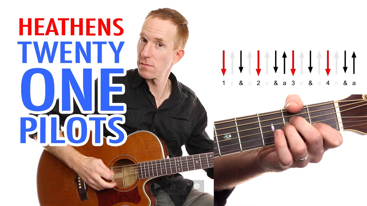 Heathens ★ Twenty One Pilots ★ Guitar Lesson - Easy How To Play Acoustic Songs - Chords Tutorial ...