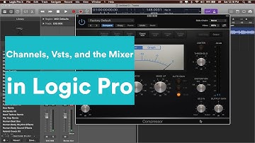 Working with Channel Strips, Virtual Instruments, and the Mixer | Logic Production Tutorial Series