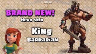 KING BARBARIAN | Brand New Hero Skin | August season 2026 | Clash of clans | SUPERCELL  screenshot 5