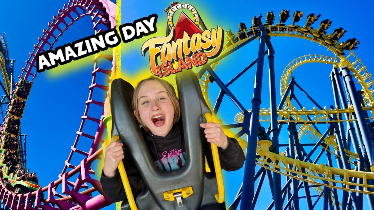 AMAZING DAY at Fantasy Island Ingoldmells | Easter School Holidays 2025 Vlog