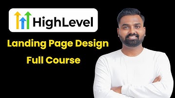 Landing Page Design Full Course Go HighLevel