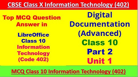 Top LibreOffice writer documentation  MCQ with answers | libreoffice mcq questions
