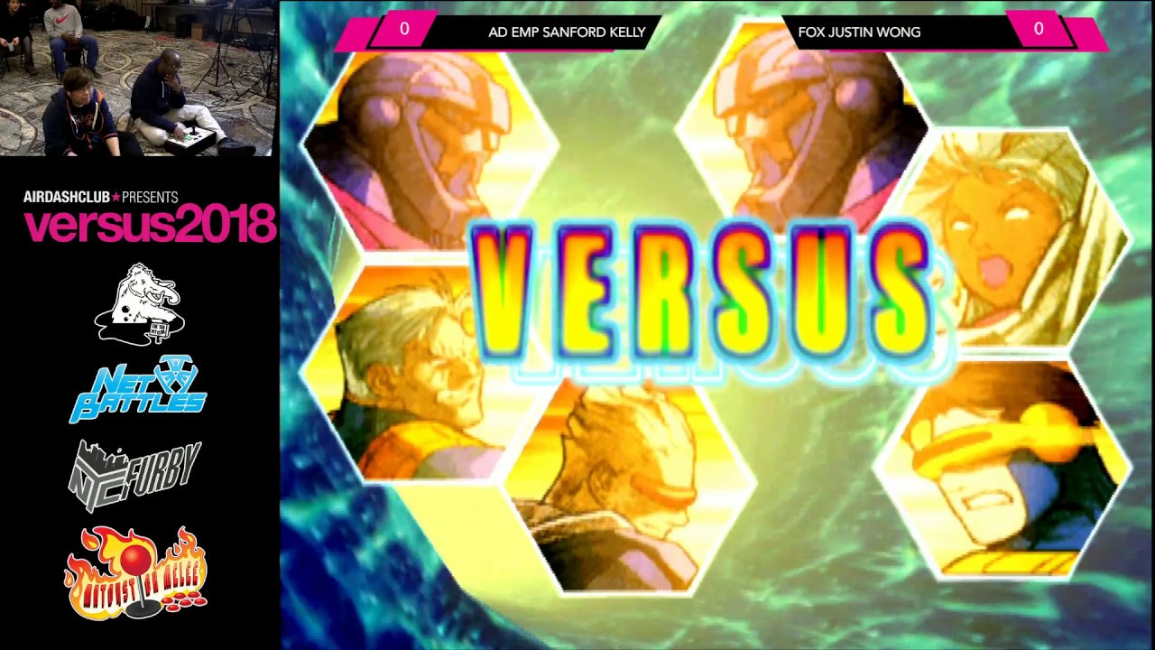 Versus 2018 - Marvel vs Capcom 2 Exhibition FT10 - Sanford Kelly