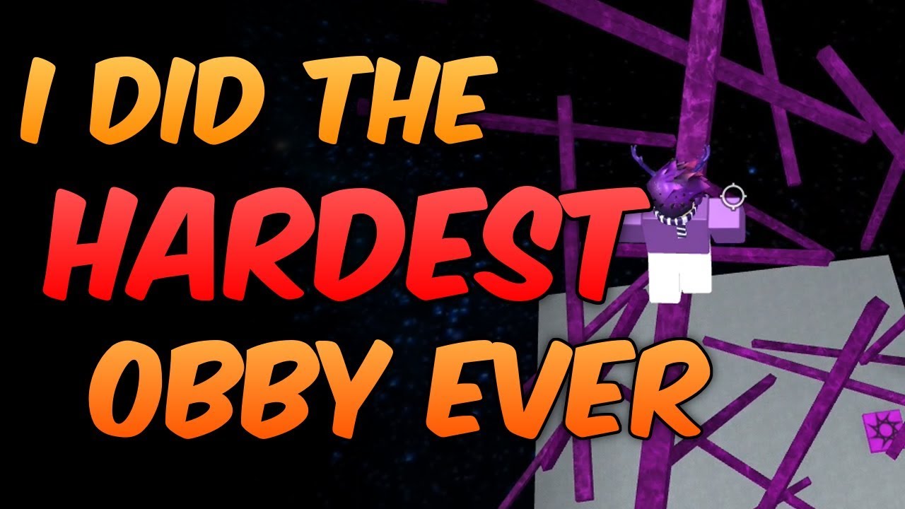 I Tried To Speedrun The Hardest Obby On Roblox