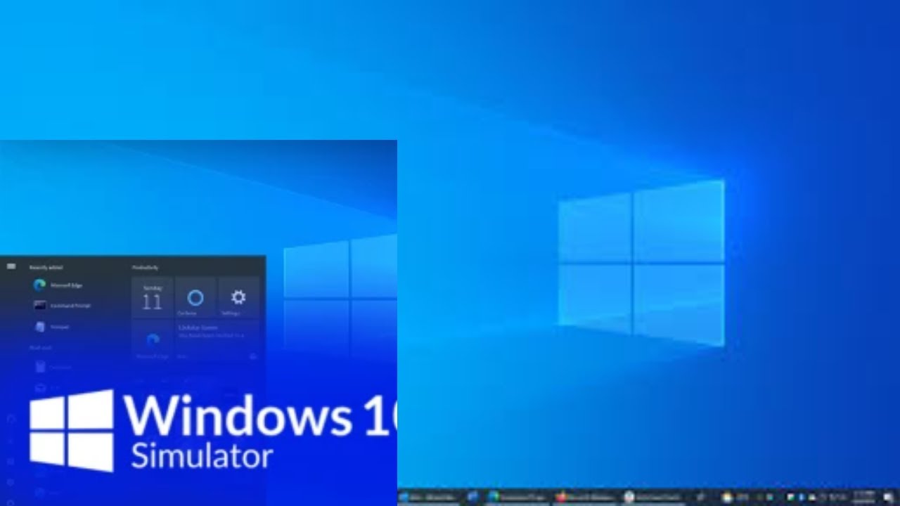 Computer Window Within Window windows 10 inside of a windows 10 - YouTube