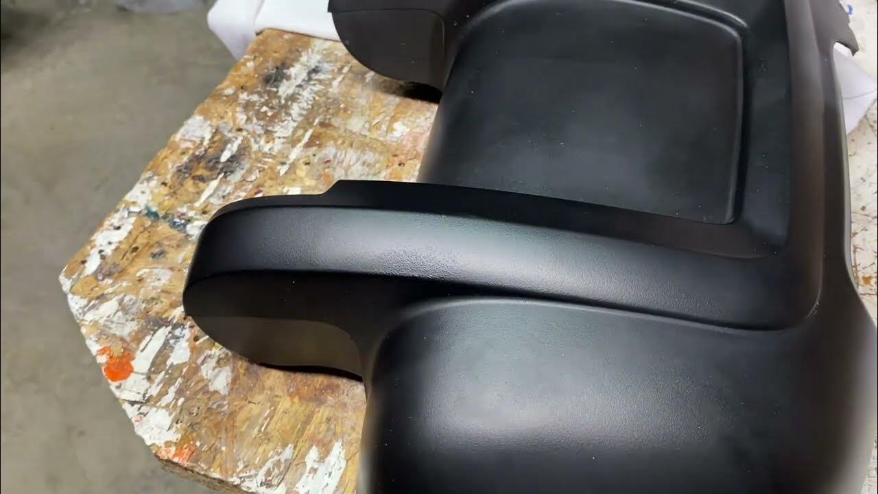 Rénover les plastiques voiture, pare choc, rétroviseur, ext ……au décapeur. YouTube