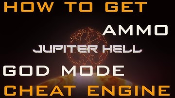 Jupiter Hell How to get God Mode, Infinite Ammo and Armor with Cheat Engine Table