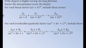 Unit 2 - 7.4 Partial Fraction Decomposition