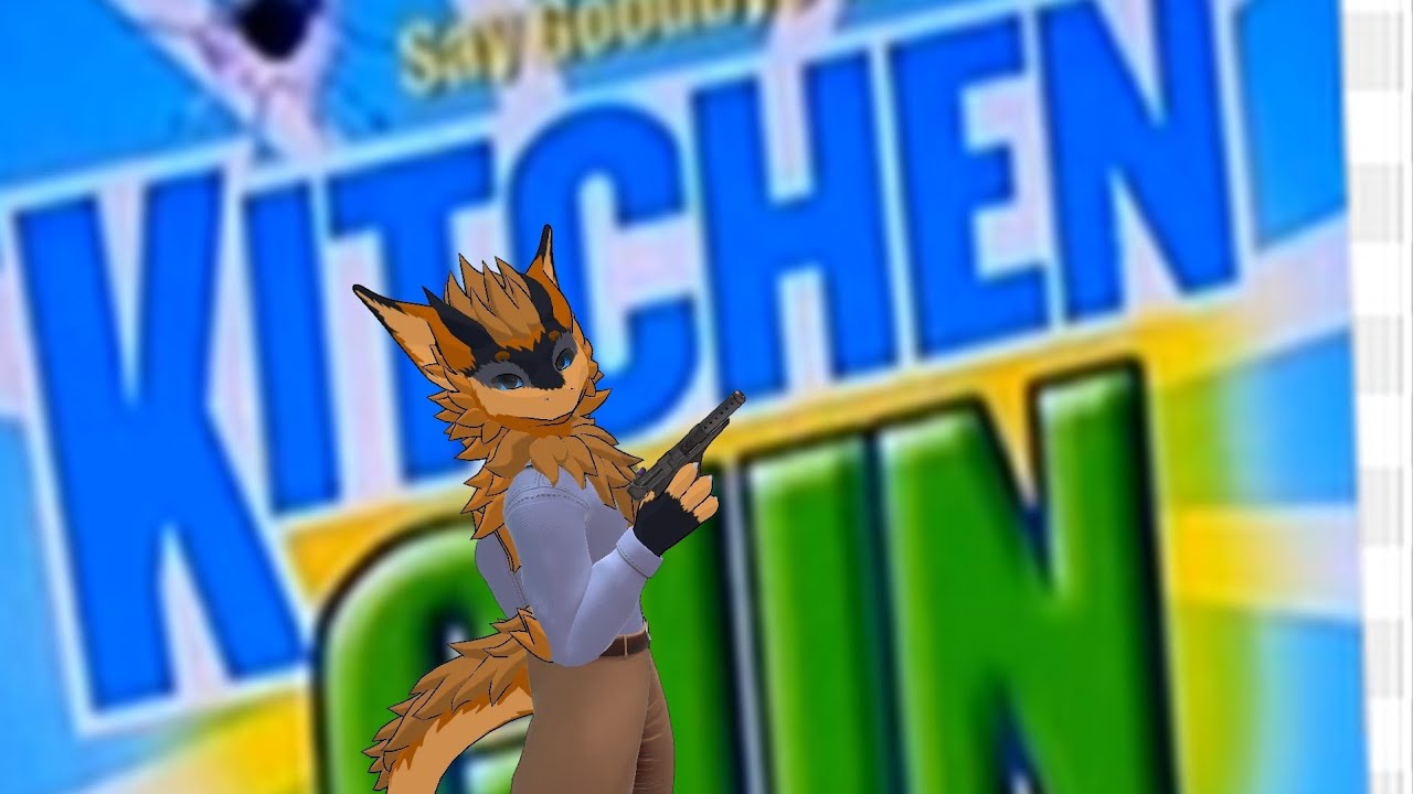 Kitchen gun [warning flashing colors] - YouTube