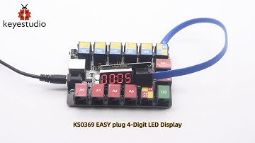 KS0369 EASY plug 4 Digit LED Display