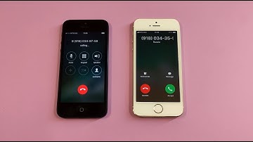 iPhone 5 + iPhone 5s Incoming call & Outgoing call at the Same Time