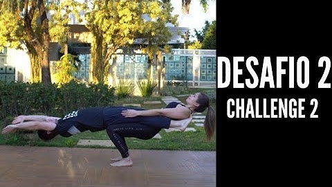 TREINO EM DUPLA | Desafio 2 com  PILATES CASAL - Couple Fitness Challenge